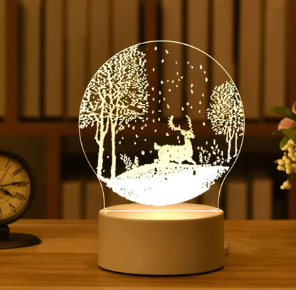 GlowCharm 3D Night Light