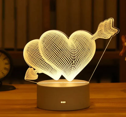 GlowCharm 3D Night Light