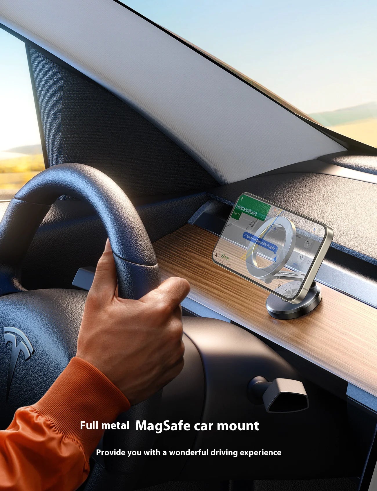 MagSafe Car Mount Phone Holder