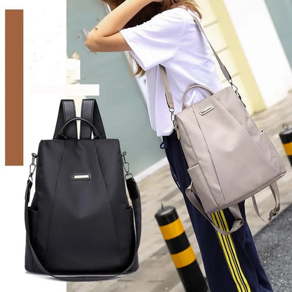 Women's Portable Anti-theft Travel Backpack Girls Casual Nylon Lager Capacity Shoulder Bag Schoolbag Hot