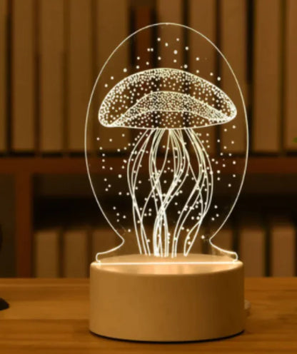 GlowCharm 3D Night Light