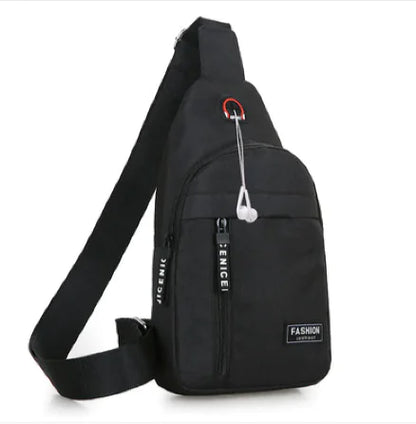 Men's Canvas Crossbody Bag